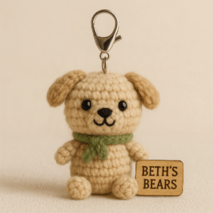 Pebble the Pocket Pup keyring