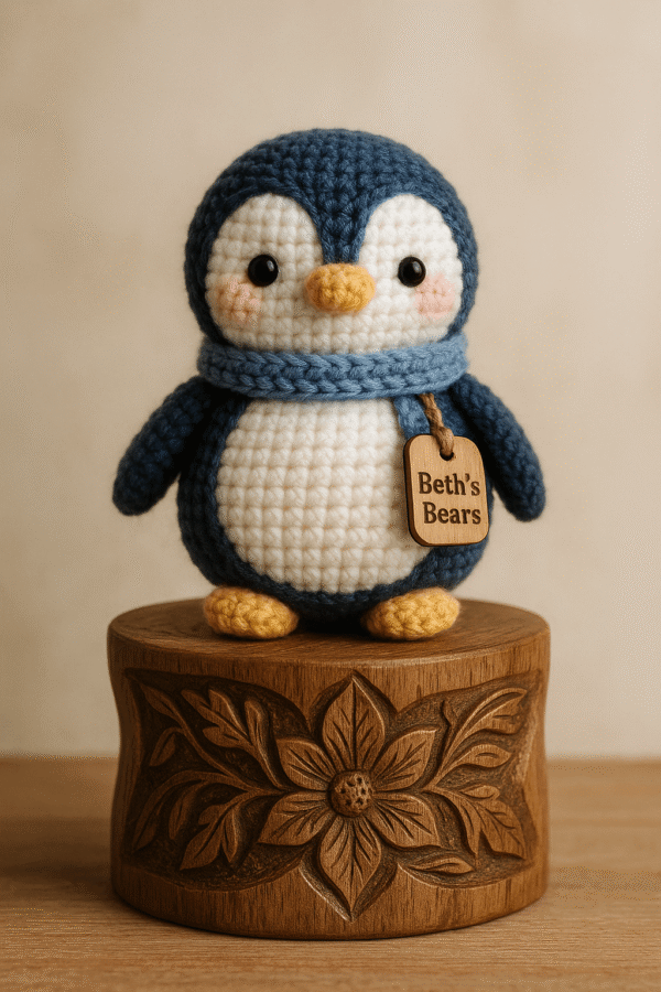 Pip the snowy penguin