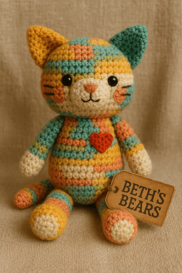 Poppy the Patchwork Kitty